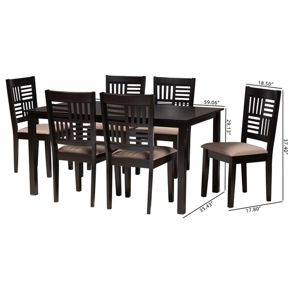 Baxton Studio 59.06" W X 29.13" L X 35.43" H - 232-13183-10519-ZORO