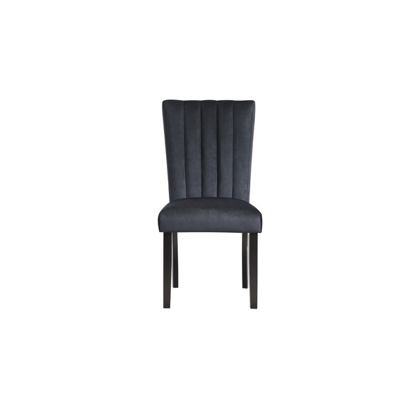 Global Furniture Usa Transitional Marble, Paper D8685 Dining Table + D8685Dc Black - 4488