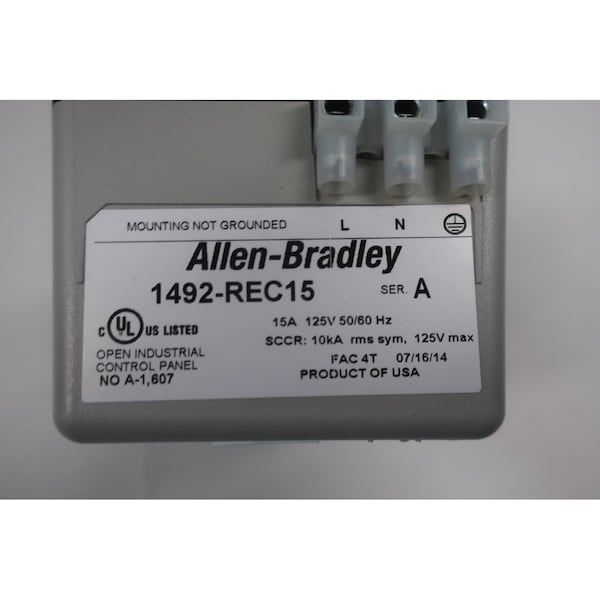 Allen Bradley ALLEN BRADLEY 1492-REC15 - 1492-REC15