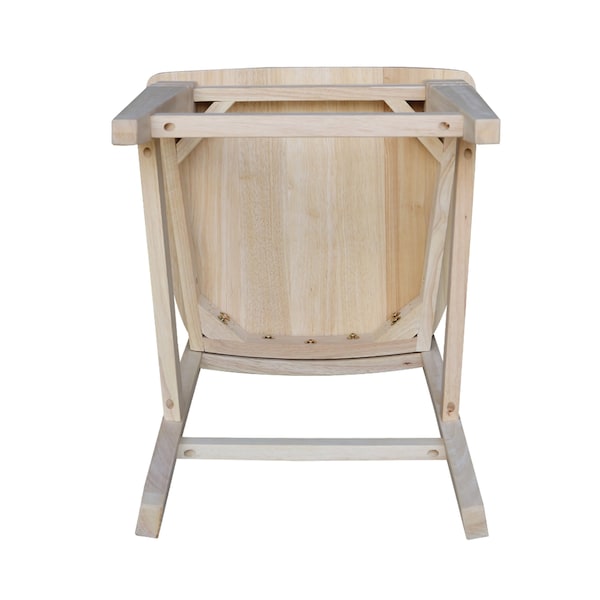 Whitewood Industries Rectangular Fixed Top Tables, 72 in W, 36 in L, 16 in H, Parawood, Unfinished/Black - K-1672-36-S192-4