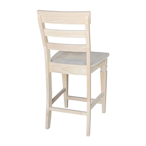 Whitewood Industries Rectangular Fixed Top Tables, 72 in W, 36 in L, 16 in H, Parawood, Unfinished/Black - K-1672-36-S192-4