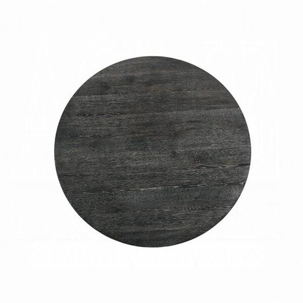 Acme Furniture Industry Inc ACME Furniture 71895 47 in. dia. Kendric Dining Table; Rustic Gray - 71895