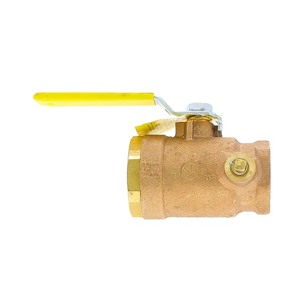 Conbraco Industries Gas Ball Vale 1.25" With Dual Tap - 50-GB6-01A