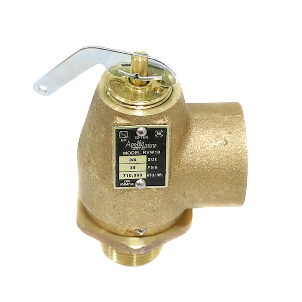 Conbraco Industries Valve 3/4" 710,000 30 Relief Valve - 10-104-05