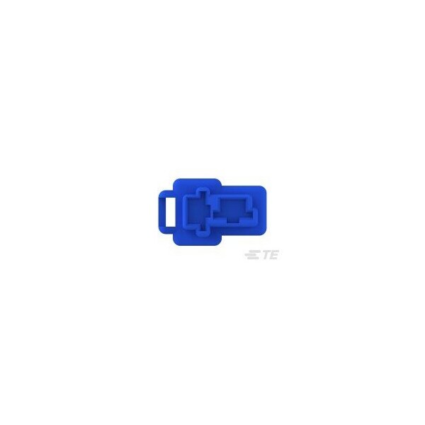 Te Connectivity FF 250 PLUG HSG 2P NYLON BLUE - 172129-5