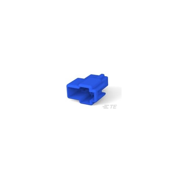 Te Connectivity FF 250 PLUG HSG 2P NYLON BLUE - 172129-5