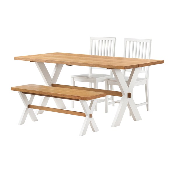 Alaterre Furniture 72 W X 34 L X 30 H - ACCH01264WHVI02