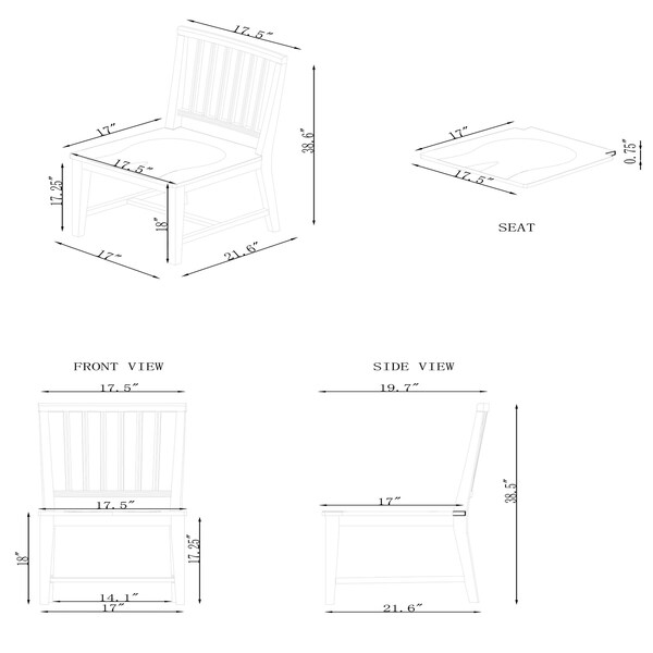 Alaterre Furniture 72 W X 34 L X 30 H - ACCH01264WHVI02