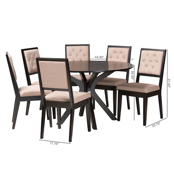 Baxton Studio 44.9" W X 30" L X 44.9" H - 229-12144-10894-ZORO