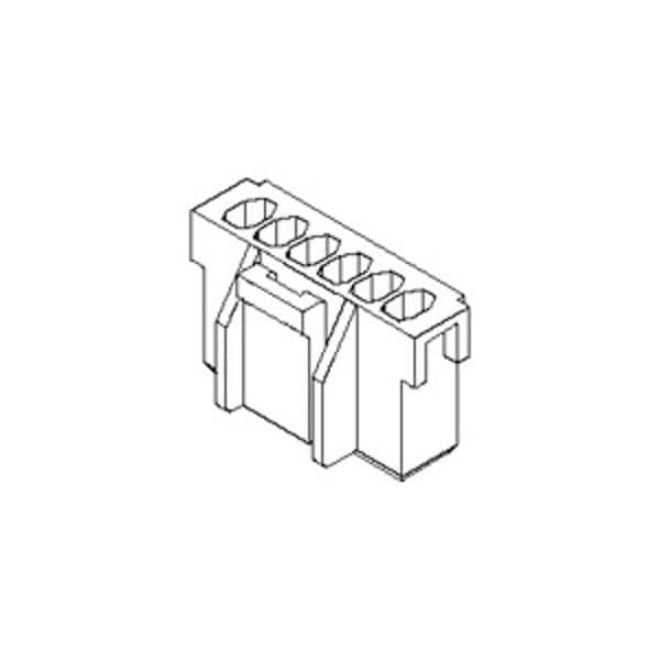 Molex Headers & Wire Housings 2.5 Pitch W/B Conn.H 5 Pitch W/B Conn.Hsg - 351551000