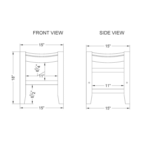 Alaterre Furniture 48 W X 38 L X 30 H - ANNP14172071