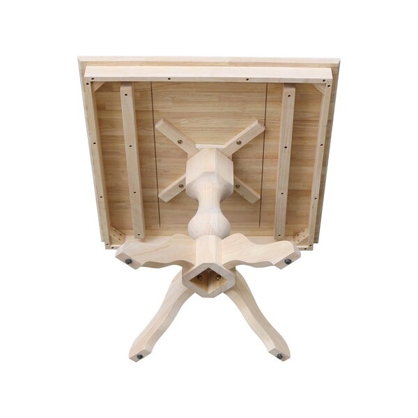 International Concepts 36 in. x 36 in. Square Top Pedestal Table - 29.9 in.H - K-3636TP-11B