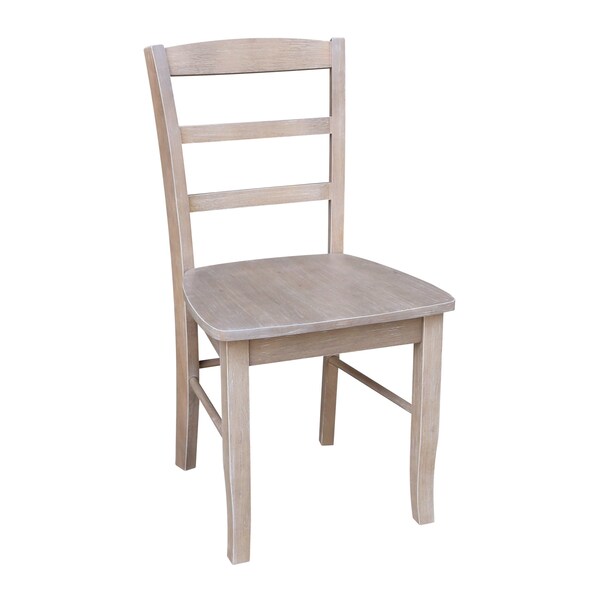 Whitewood Industries Extension Dining Tables, 45 in L, 51 in H, Parawood, 5 Piece - K09-42DL-C2-4