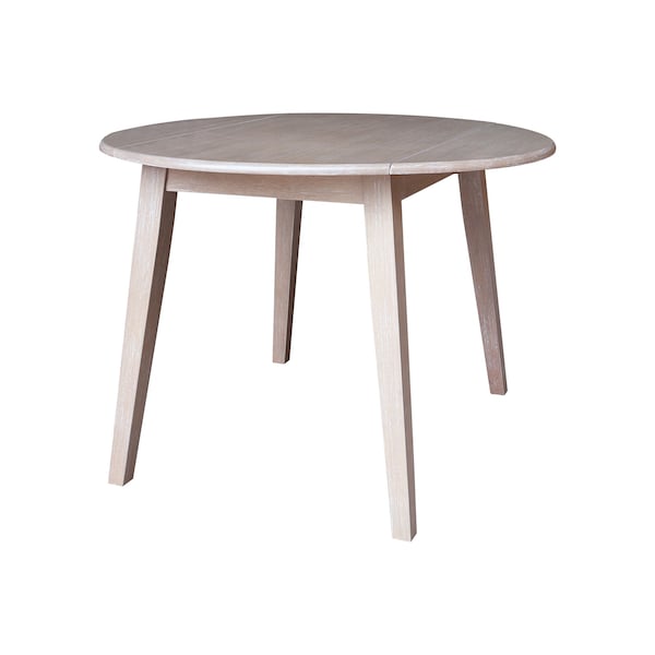 Whitewood Industries Extension Dining Tables, 45 in L, 51 in H, Parawood, 5 Piece - K09-42DL-C2-4