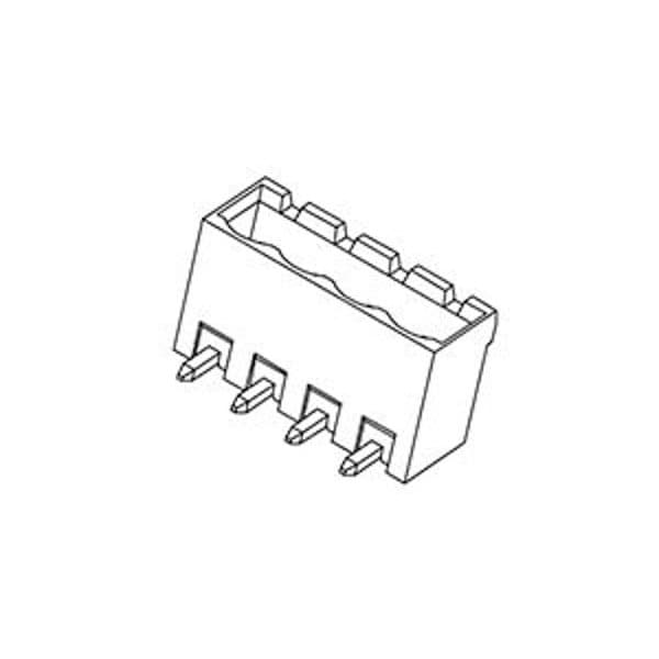 Molex 5.0Mm Euro Header Ra Ht Blk 5Ckt - 395224005