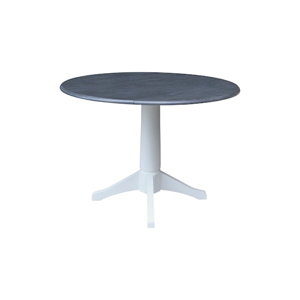 Whitewood Industries Extension Dining Tables, 45 in L, 38 in H, Parawood, 5 Piece Set - K05-42DPT-27-C617-4