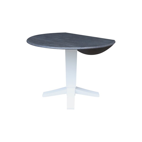 Whitewood Industries Extension Dining Tables, 45 in L, 30.3 in. H, Parawood - K05-42DPT-23B