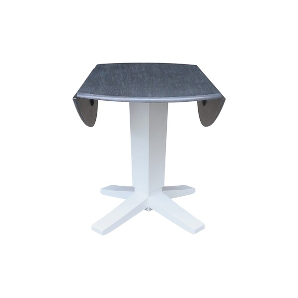 Whitewood Industries Extension Dining Tables, 45 in L, 30.3 in. H, Parawood - K05-42DPT-23B
