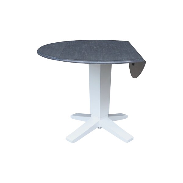Whitewood Industries Extension Dining Tables, 45 in L, 30.3 in. H, Parawood - K05-42DPT-23B