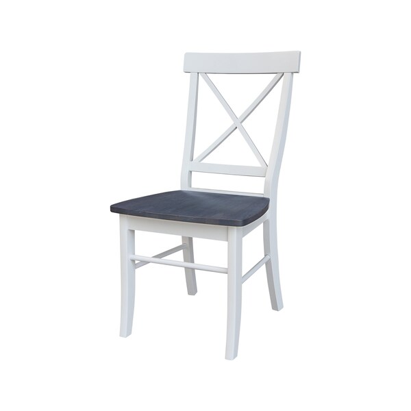 Whitewood Industries Extension Dining Tables, 45 in L, 38 in H, Parawood, 5 Piece Set - K05-42DPT-27-C613-4