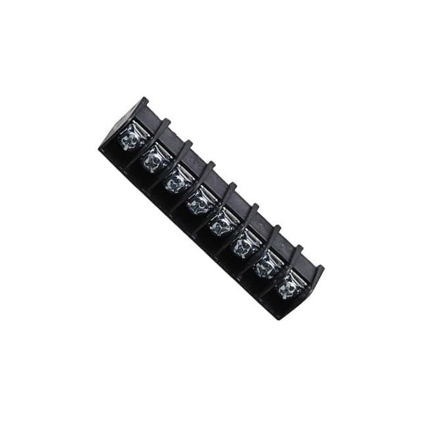 Molex Barrier Terminal Blocks .375 Closed Side 8P No Ends Clamp Wshr - 387244908