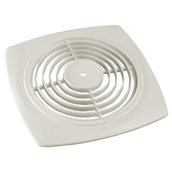 Broan Fan Grille For Broan Mfr No. 507, White, Plastic - 99110916