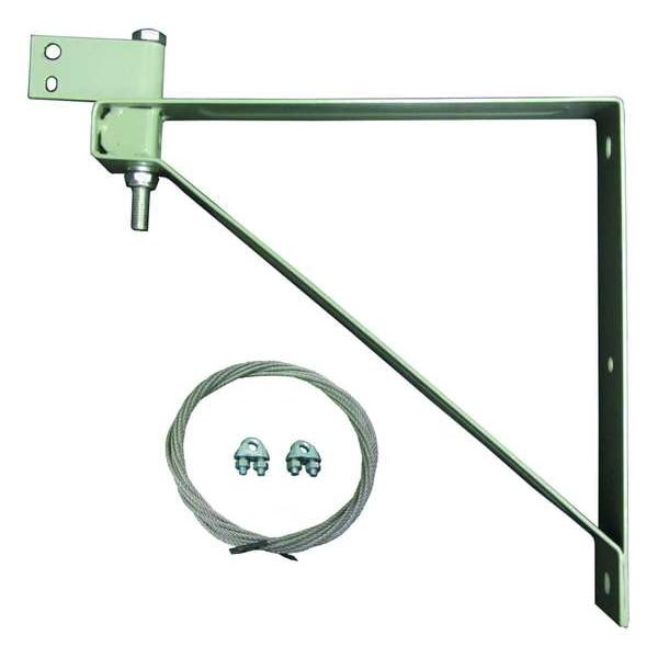 Dayton Mounting Bracket For Dayton Yoke-Mount Air Circulator Heads Up To 30 in, 2 in W x 14-1/2 in H, Steel - 1ZCP6