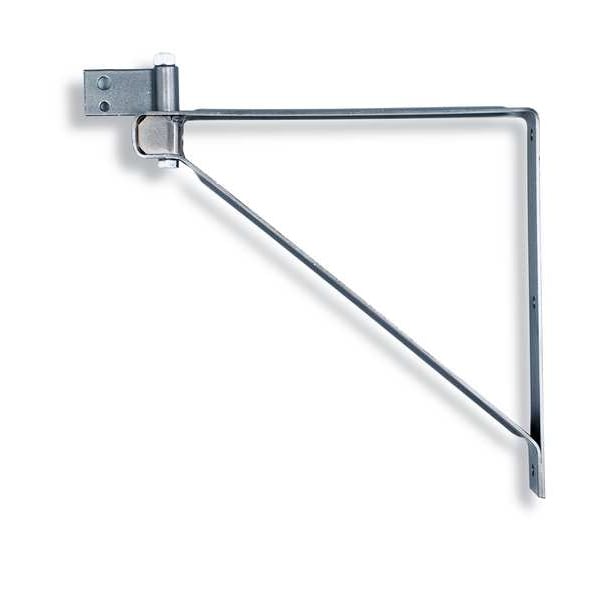 Dayton Mounting Bracket For Dayton Yoke-Mount Air Circulator Heads Up To 30 in, 2 in W x 14-1/2 in H, Steel - 1ZCP6