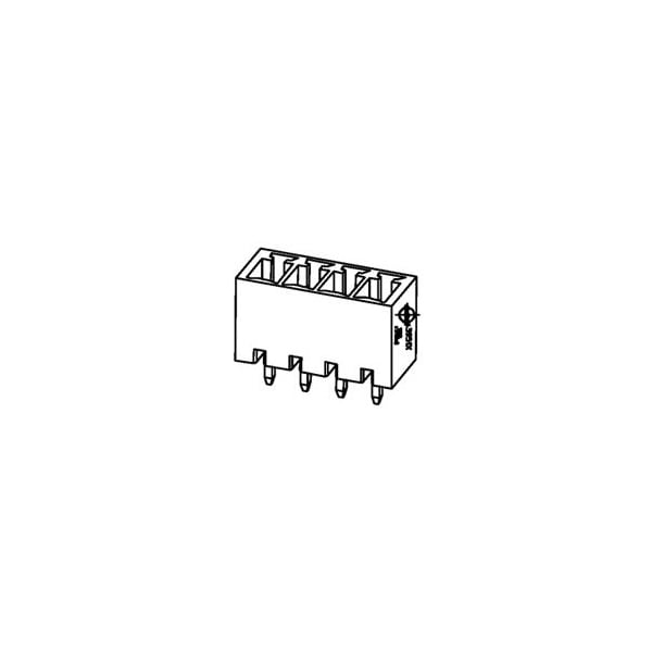 Molex 3.81Mm Euro Header Vert Blk 9Ckt - 395111009
