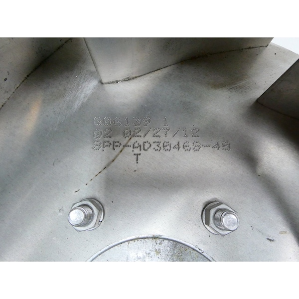 Approved Vendor NA 15-3/8IN IMPELLER FAN AND BLOWER PARTS AND ACCESSORY - SPP-AD30468-40
