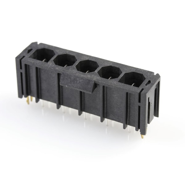 Molex Rectangular Power Connector, 5 Contact(S), Male, Solder Terminal, Receptacle - 431602105