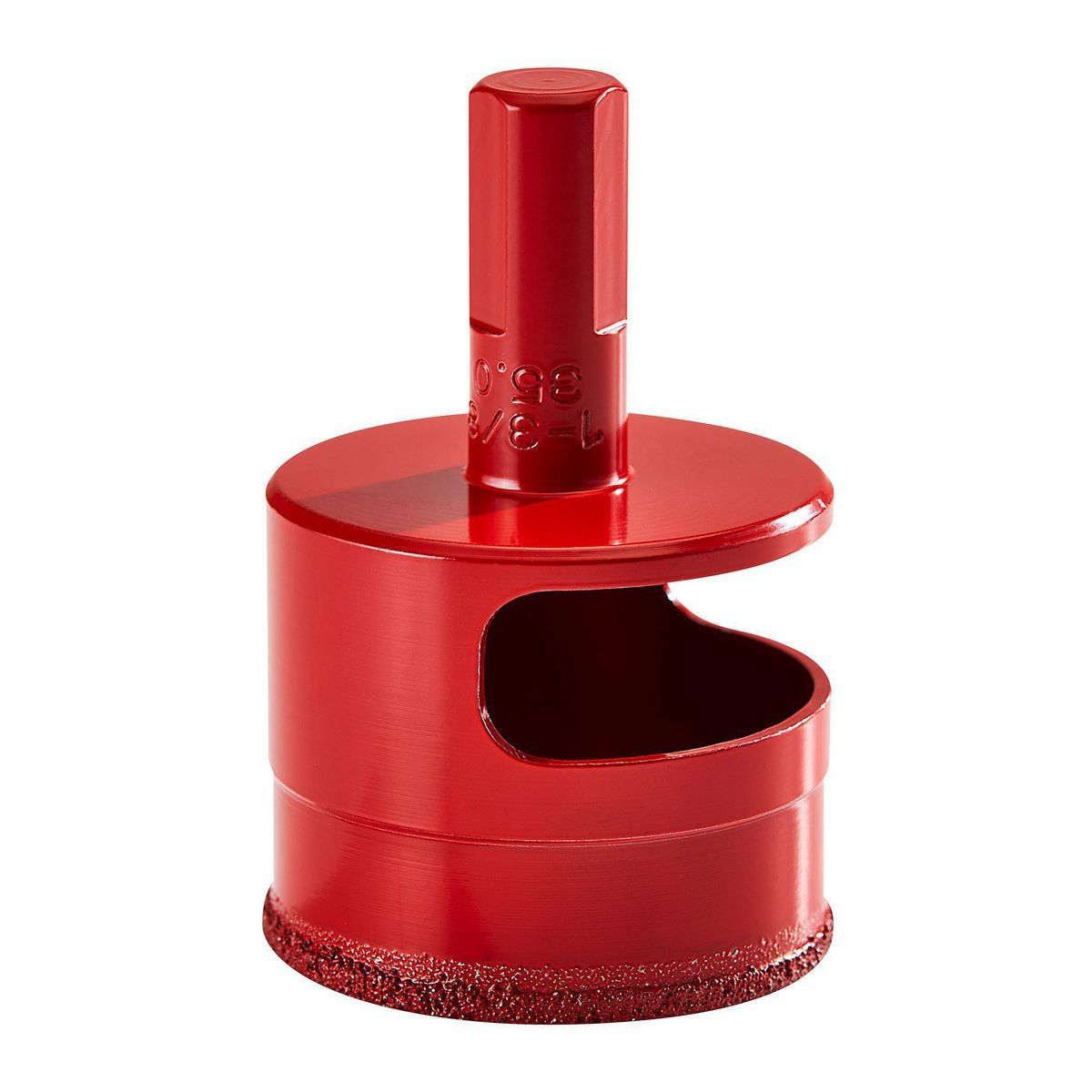 Sierra de agujero de grano de diamante de 1-3/8 pulgadas Bauer - 57088