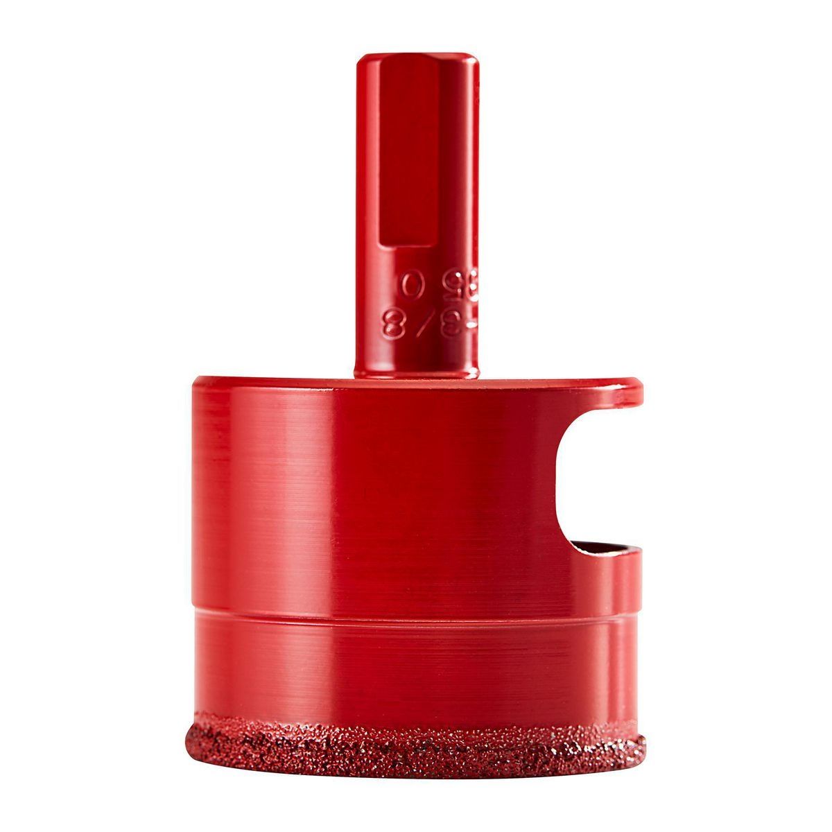 Sierra de agujero de grano de diamante de 1-3/8 pulgadas Bauer - 57088