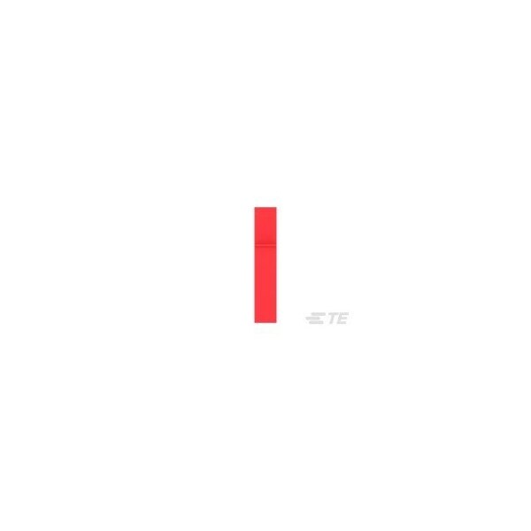 Te Connectivity FASTON 187 REC HSG 3CIR NAYLON RED - 520212-2