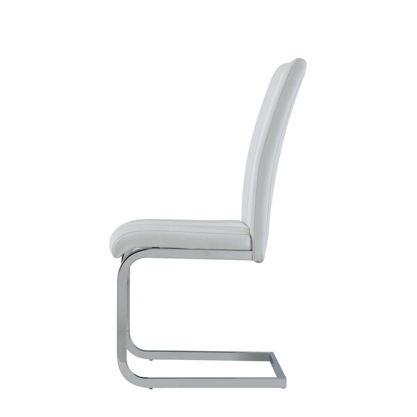 Global Furniture Usa Contemporary Marble Inspired D1274Dt + D915Dc White - 2790