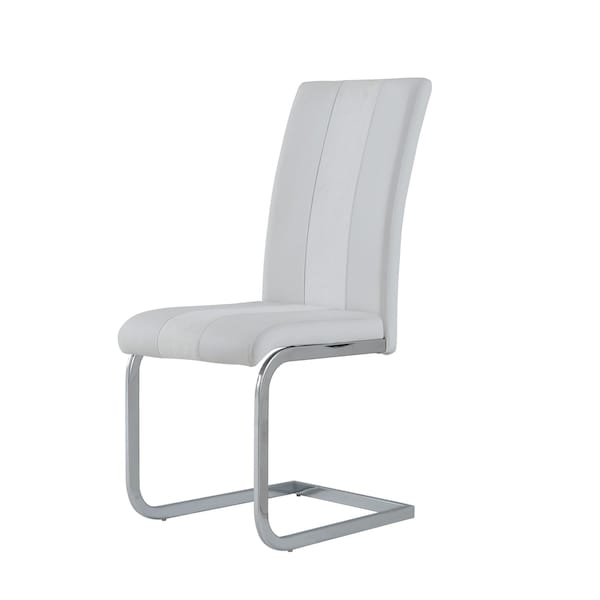 Global Furniture Usa Contemporary Marble Inspired D1274Dt + D915Dc White - 2790