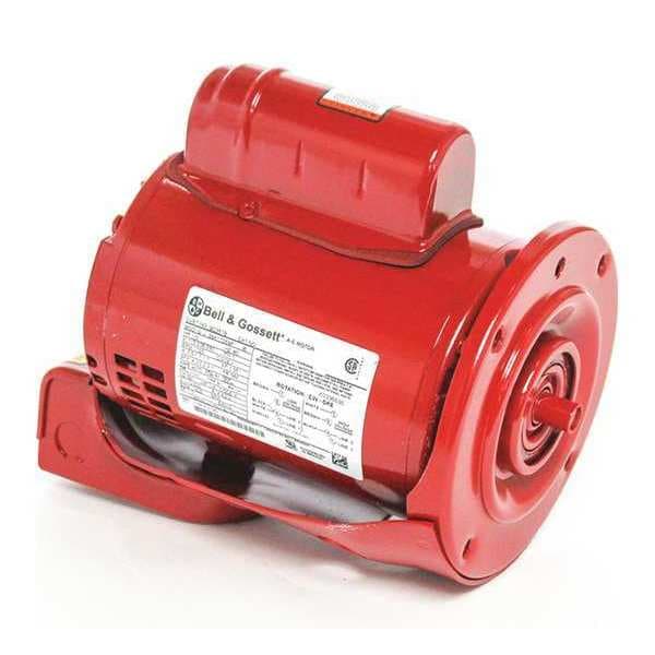 Bell & Gossett Motor, 1/3 HP, 1750 rpm, 1 Phase - 169226