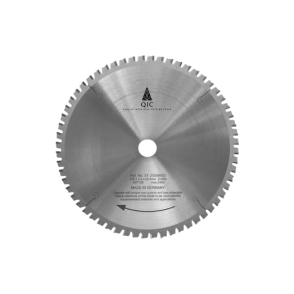 Qic Tools 305mm Steel Cutting Saw Blades 25.4mm Bore - CS18.305.25.4.84