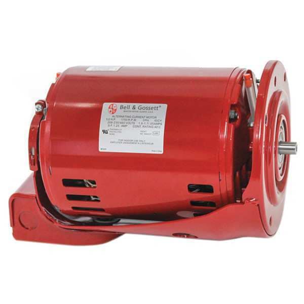 Bell & Gossett Motor, 1/2 HP, 208/230/460V, 3 Phase - 111046