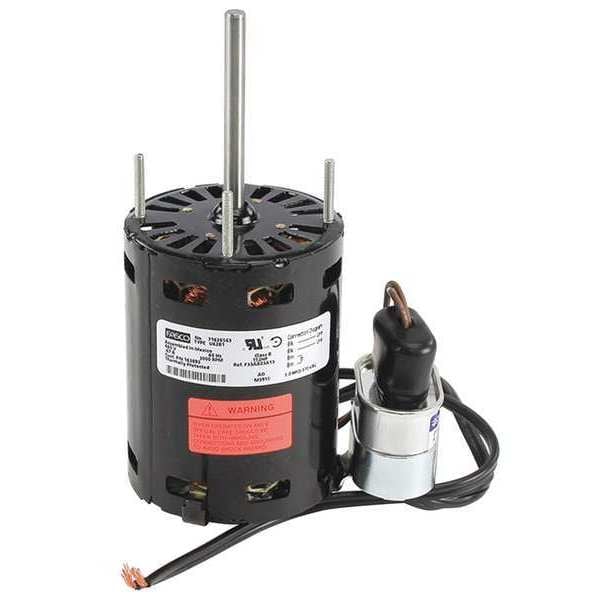 Reznor Fan Motor with Capacitor, 460V, 3000 rpm - 163893