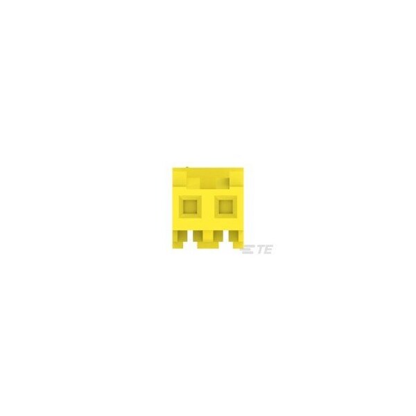 Te Connectivity Headers & Wire Housings Closed With Tabs 2P L.R. Yellow 20 Awg - 3-643818-2