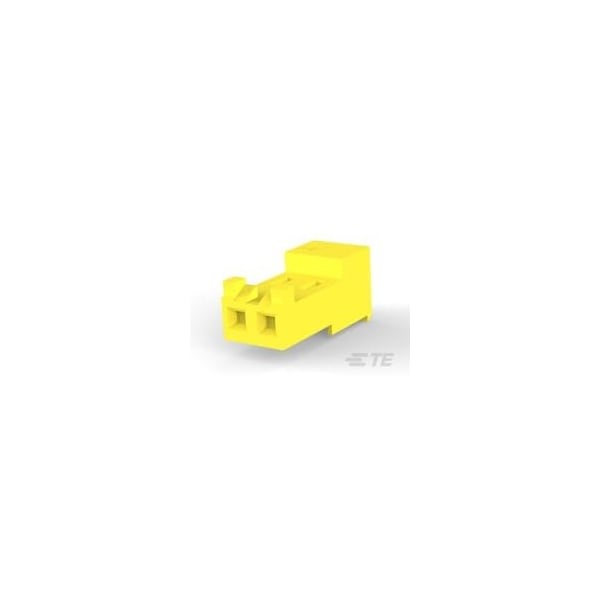 Te Connectivity Headers & Wire Housings Closed With Tabs 2P L.R. Yellow 20 Awg - 3-643818-2