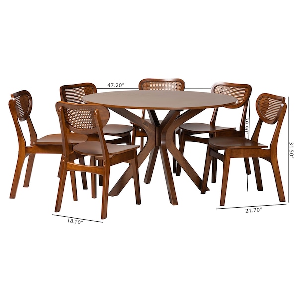 Baxton Studio 44.9" W X 30" L X 44.9" H - 241-13411-10893-ZORO