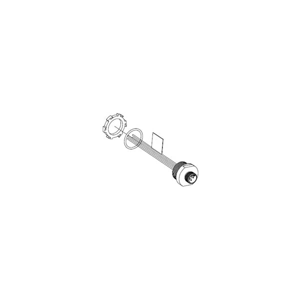 Brad Harrison MIC 4P MR 12" 1/2NPT #18 PVC - 8R4006A16A120