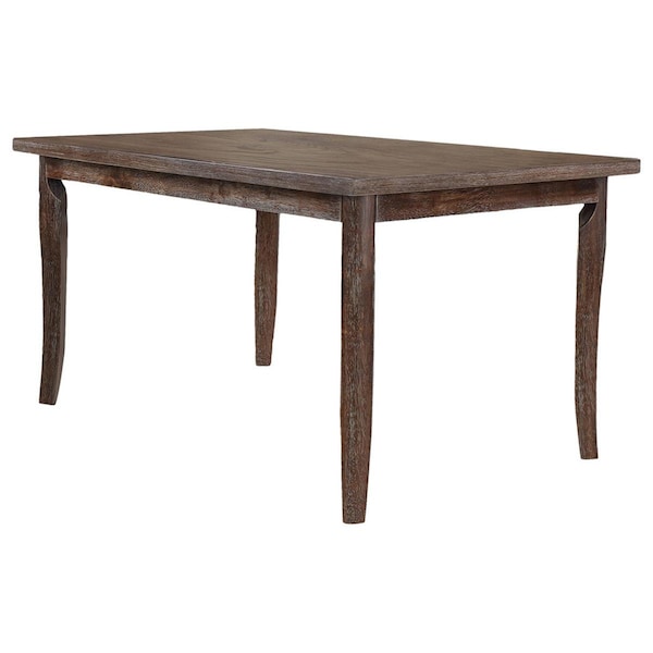 Kd Gabinetes Mindy Transitional Antique-Style Natural Oak Dining Table - KD2207303