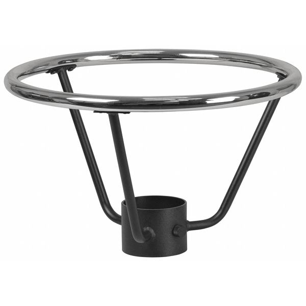 Flash Furniture Round Table Base Ring, 4.25", 19.5"dia., 19.5" W, 19.5" L, 12" H, Chrome - XU-DG-30175-4-GG