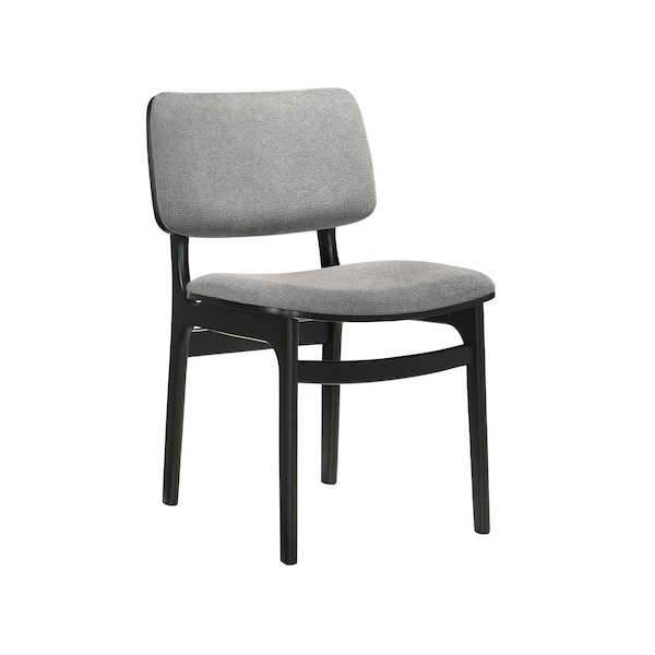 Armen Living Venus and Lima 5 Piece Black Marble Round Dining Set - SETVEDIBLK5D