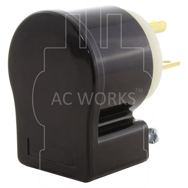Ac Works 15A 250V NEMA 6-15 All Angles Plug with UL, C-UL Approval - ASE615P