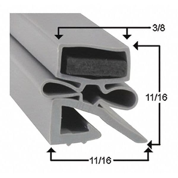 Hobart Door Gasket, 30-1/2" x 69-1/4" - 25-0055