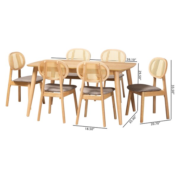 Baxton Studio 59.1" W X 29.5" L X 35.4" H - 234-13295-13283-ZORO